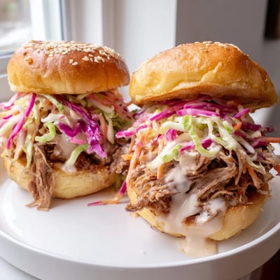 Alabama White Sauce Lamb Sliders